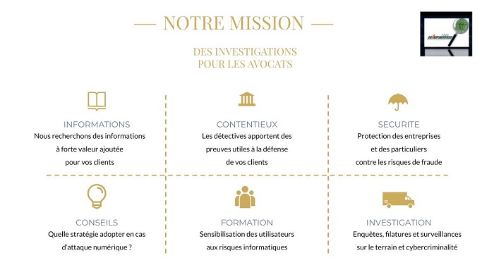 Violation de données personnelles - Mise à disposition d'instrument pour commettre des infractions aux STAD - Détectives privés et avocats